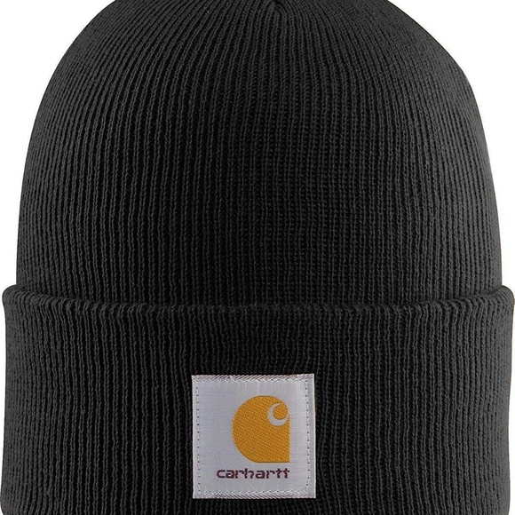 carhartt black beanie hat